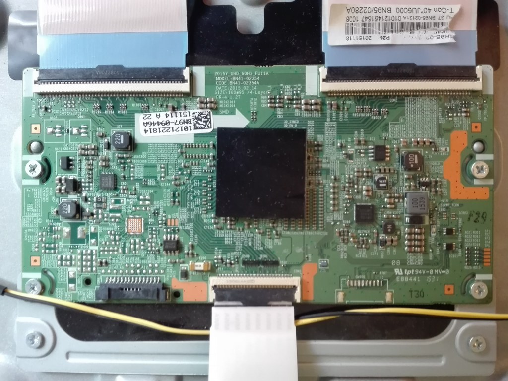 TK200 SAMSUNG UE40JU6072U TCON 2015Y UHD 60Hz FU11A BN41-02354A BN97-09446A